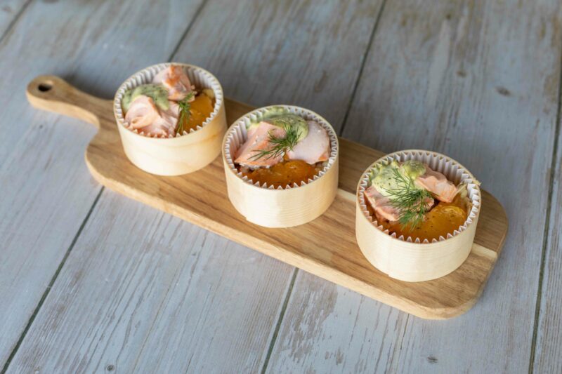 10 Mini plats chauds "La Marée"