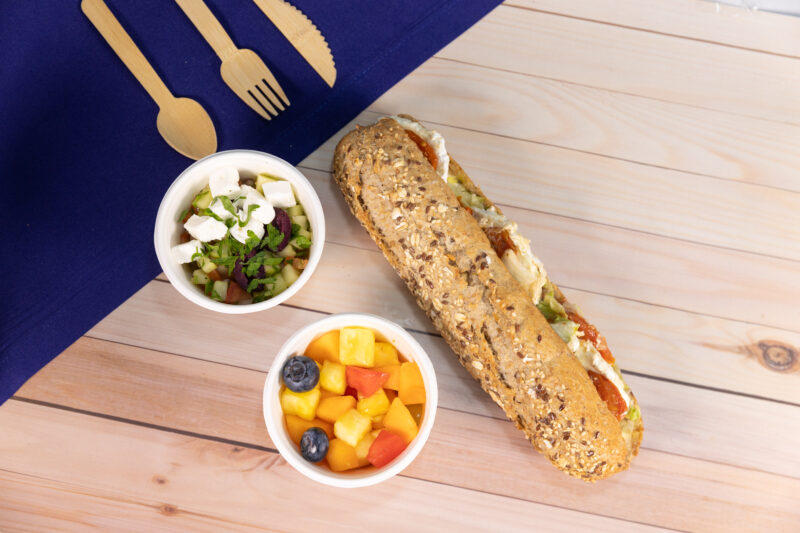 Lunchbox sandwich végétarien