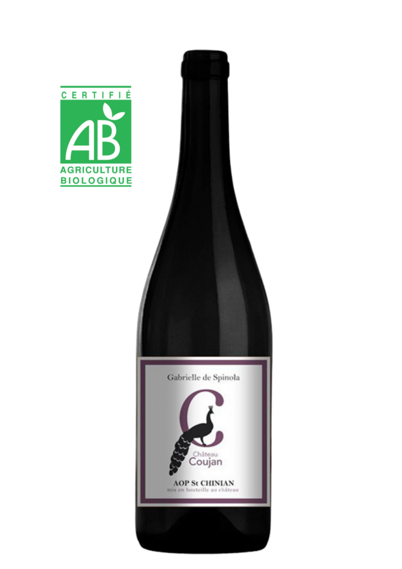 Vin rouge - Saint-Chinian, Château Coujan, Cuvée Gabrielle Spinola