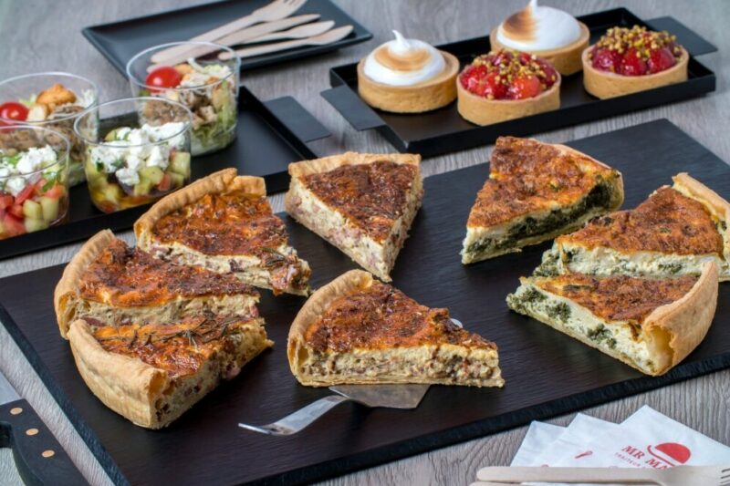 Buffet grand-mère - Tartes et quiches maison