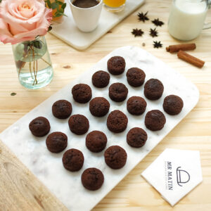 20 Mini moelleux au chocolat