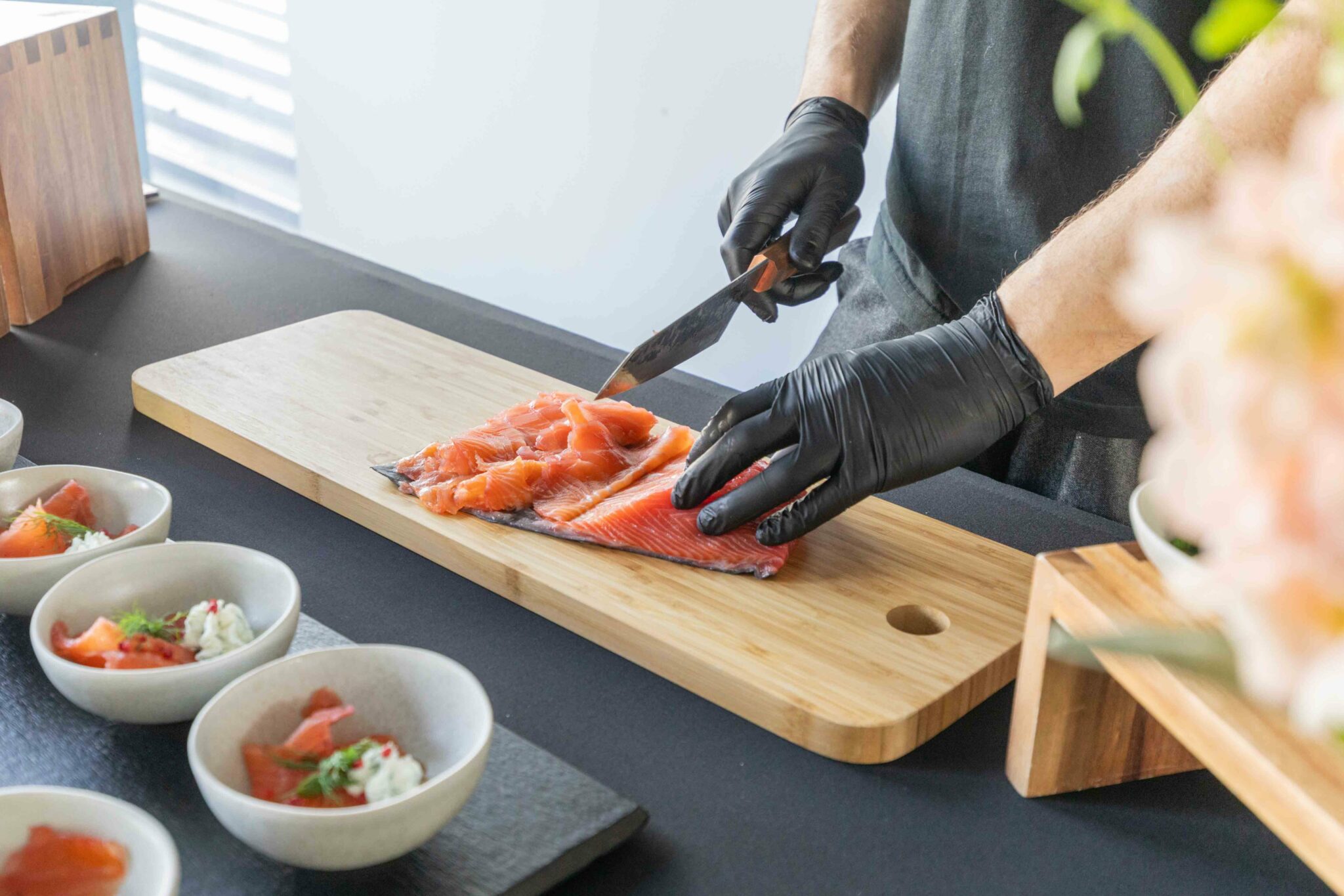 Animation saumon gravlax