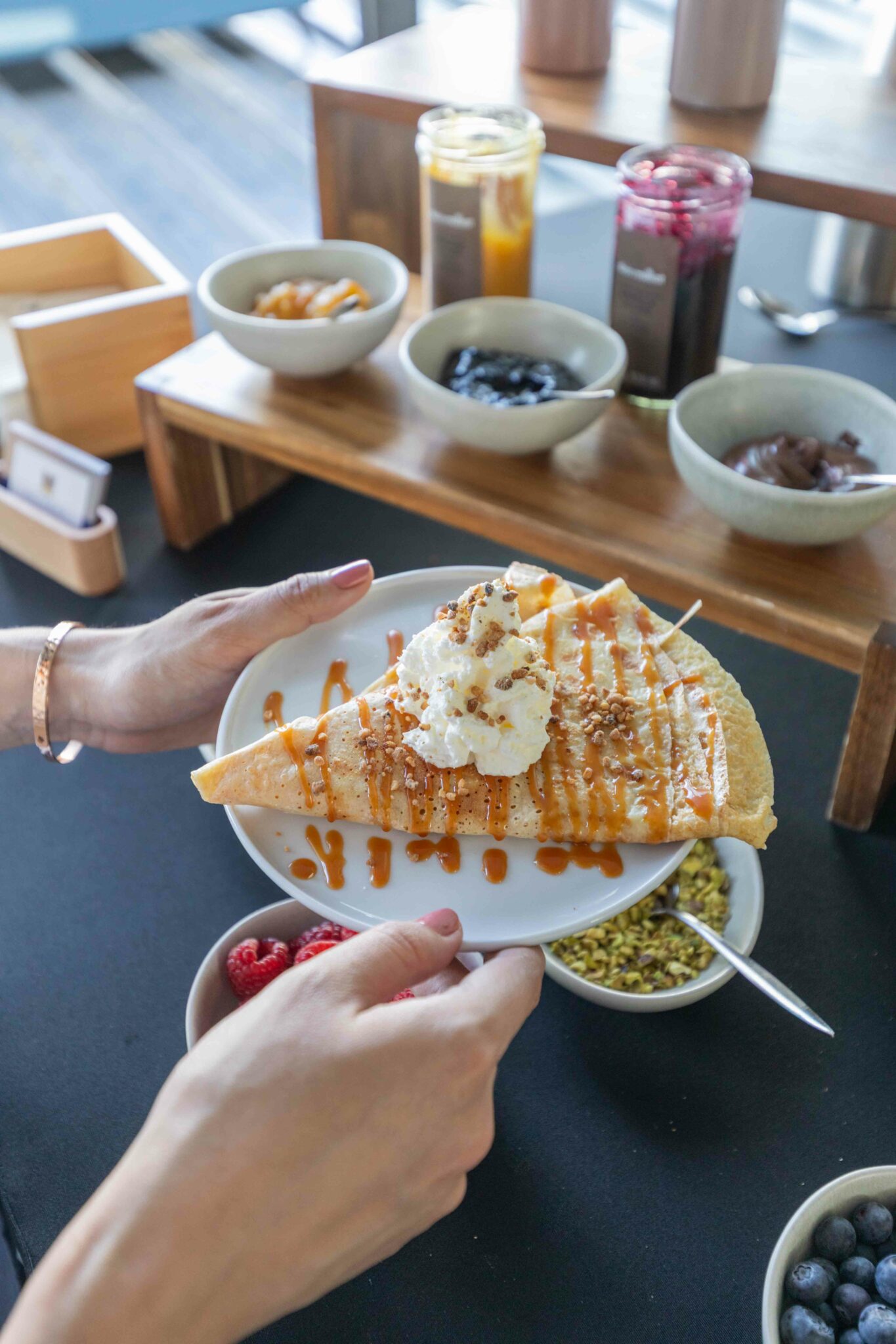 Animation crêpes sucrées
