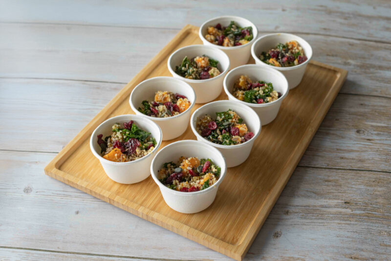 8 bodegas Salade de quinoa, butternut, cranberry et amandes torréfiées