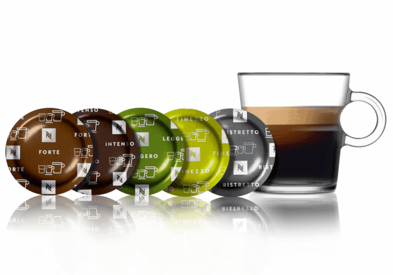 Assortiment de 50 capsules Nespresso Pro