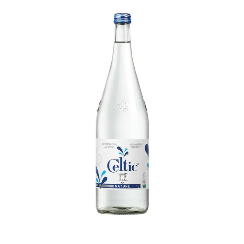 Celtic 1l - Eau plate en verre perdu